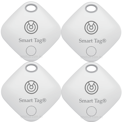 4 x Smart Tag Tracker-The Affordable Alternative to Apple AirTag-Works Globally