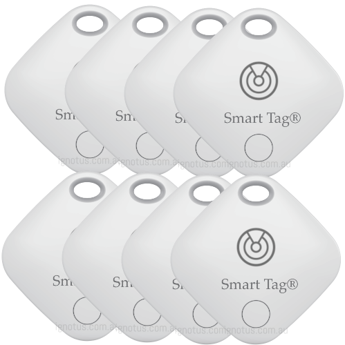 8 x Smart Tag Tracker-The Affordable Alternative to Apple AirTag-Works Globally